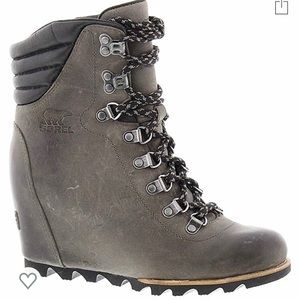 Sorel Conquest Wedge Boot in Quarry